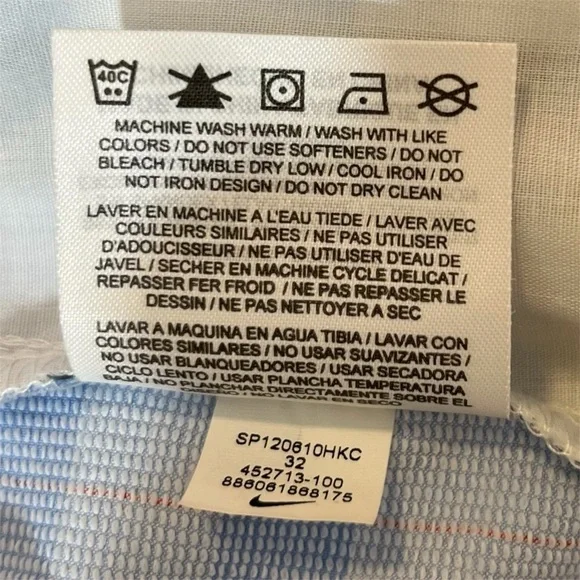 Nike Golf Flat-Front Plaid Golf Shorts - Picture 7 of 8